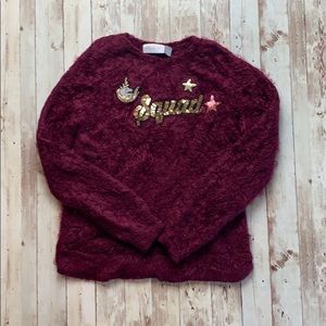 Place Burgundy Sweater